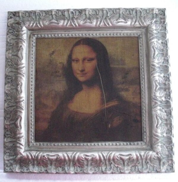 Smiling Lady Picture Frame