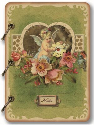 Angel W Flower Notebook Big