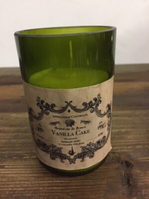 Wine Glass New Vanilla Cake