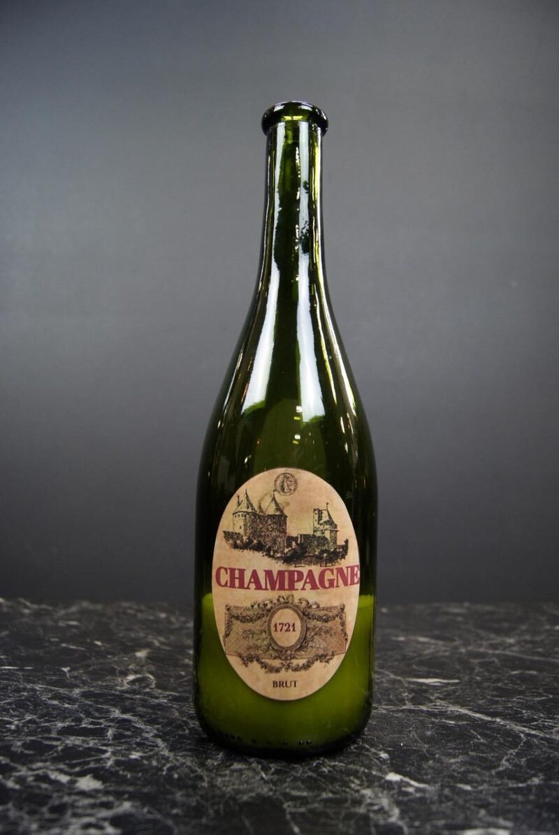 Wine bottle champagne