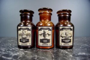 Farrmacia brown S/3 S