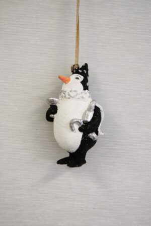Penguin Party Marty Black Glit