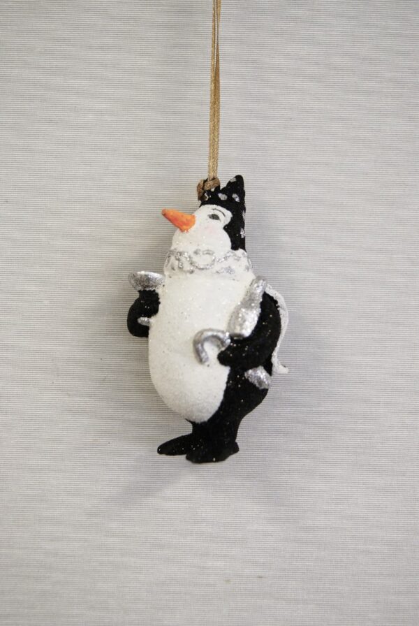 Penguin Party Marty Black Glit