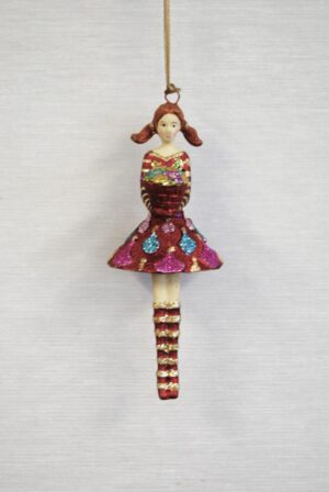 Mini Lady Holding Flower Base