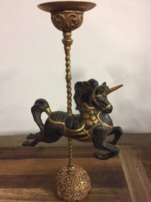 Unicorn CH Black GL Antique Distress
