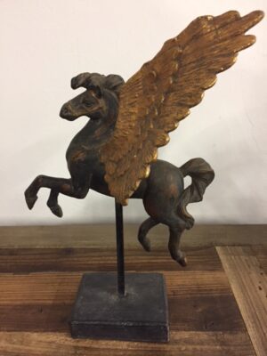 Pegasus Tabletop Black GL Antique Dist
