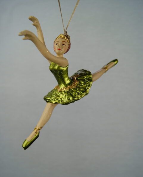 Sofia grand jetes Lime Gold glits