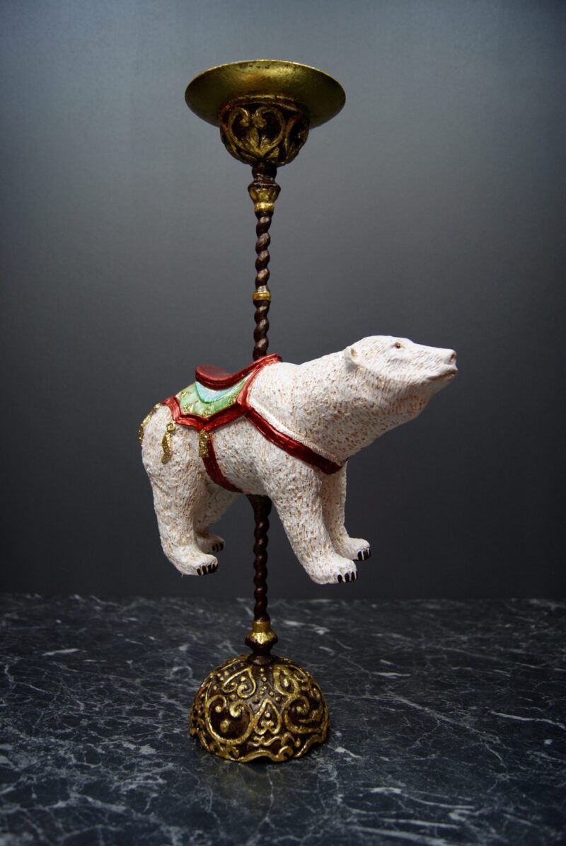 Carnival Polar Bear CH Satin Colors w/ glits