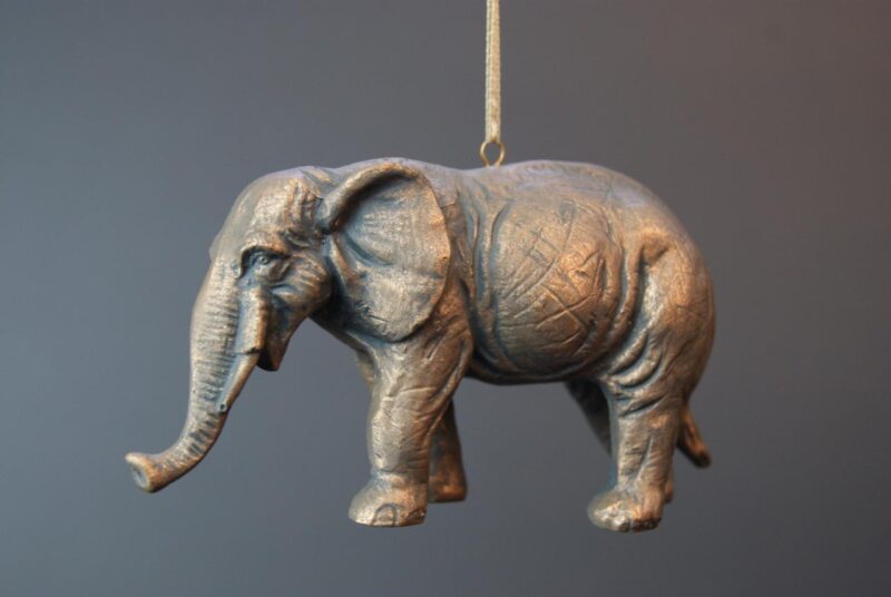 Elephant Orn Bronze Ant.