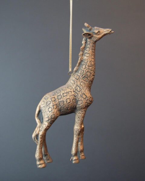 Giraffe Orn Bronze Ant.
