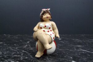 Betina Xleg white red polkadots Ant