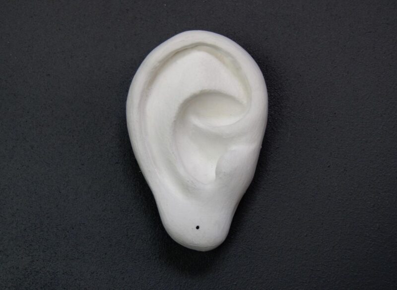 Plain White Ear wall décor
