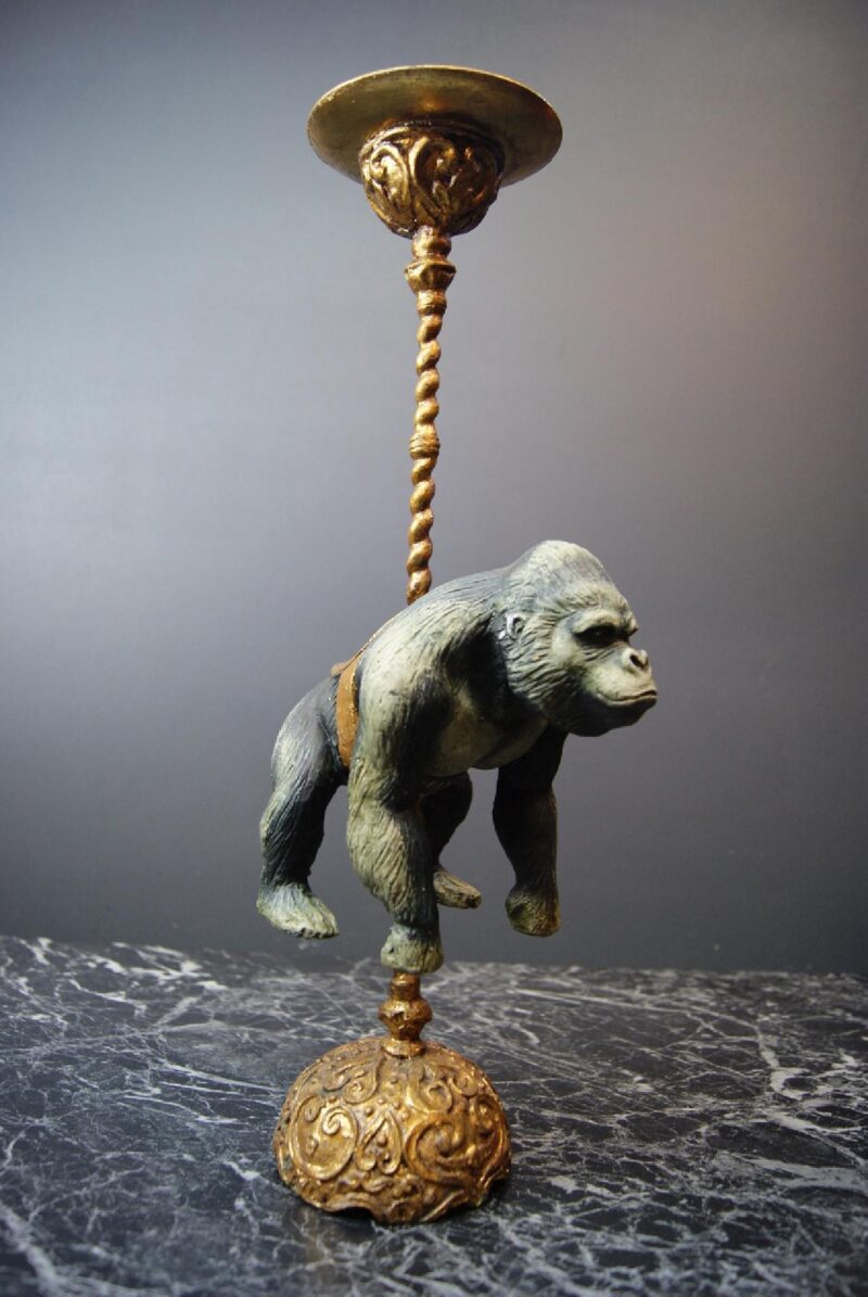 Gorilla Carousel CH Realistic & Gold Saddle
