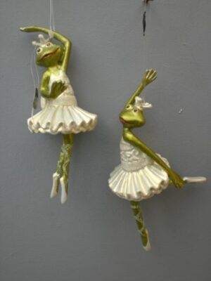 Ballerina frog A/3 white/lime