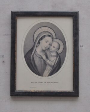 Madonna & Child Pic Frame RB/G
