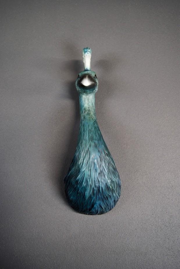 Peacock wall decor