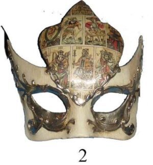 Eyemask W Crown Silver