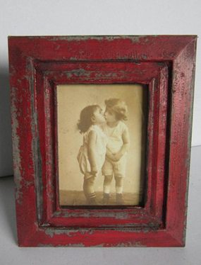 Wood Frame Red 2 Kids