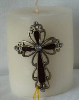 Cross Candle Pin