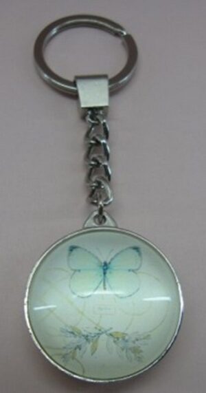 Flower Yellow Keychain