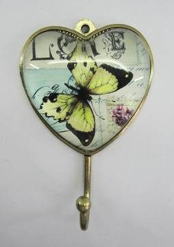 Butterfly Heart Hook