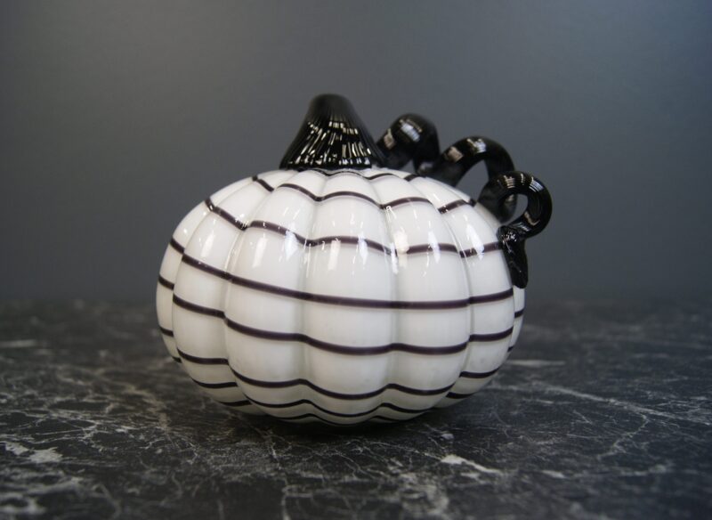 Glass fruit pumpkin