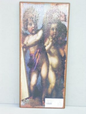 2 angel tin plate rect