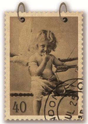 CHERUB STAMP NOTEBOOK
