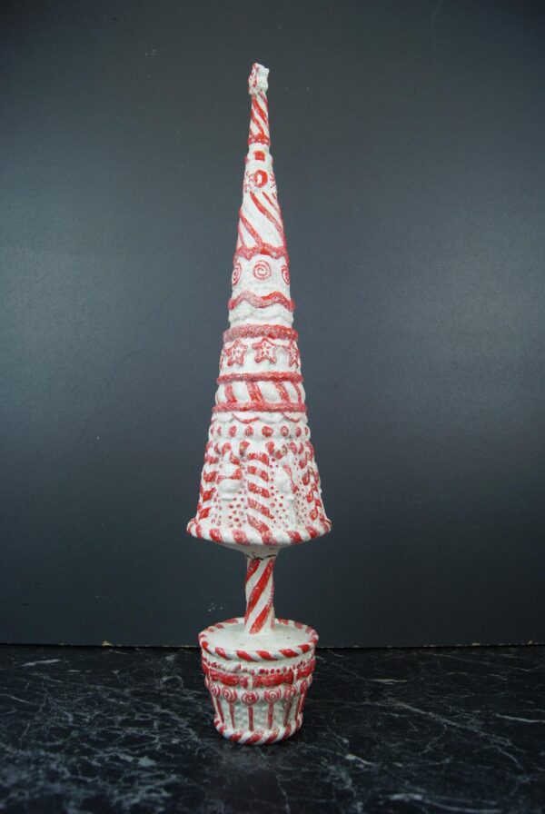 Xmas Tre Red/Whit Lg