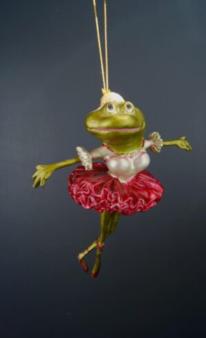 Lady Frog Whit Pearl Dress