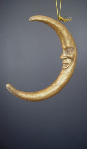 "Crescent Moon 7"" Large Gla"