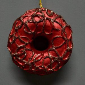 Doughnut "D" red choco