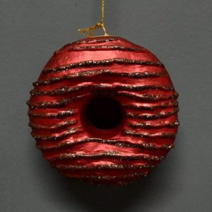 Doughnut "F" red choco