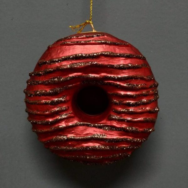 Doughnut "F" red choco