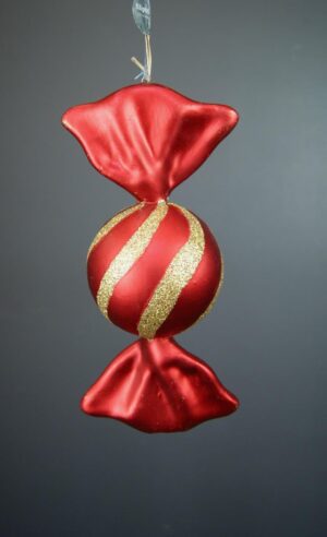 Circle Candy Orn Med S.Red