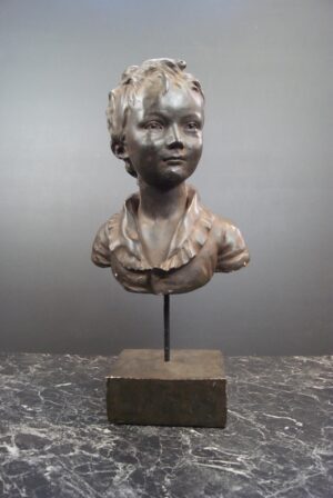 Boy Bust Wood