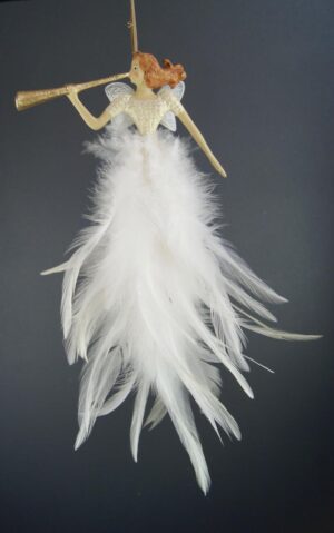 Flying Fairy Trump pearl whit