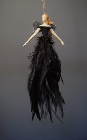 Flying Fairy black w gift