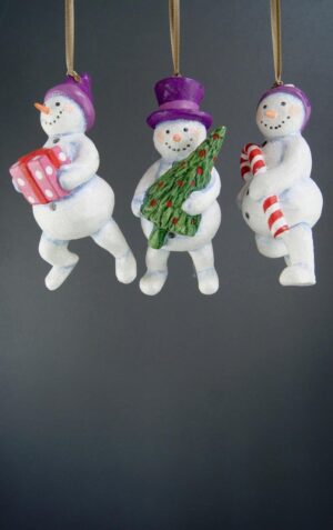 Snowman Chubby Legs A/3 Purple Hat