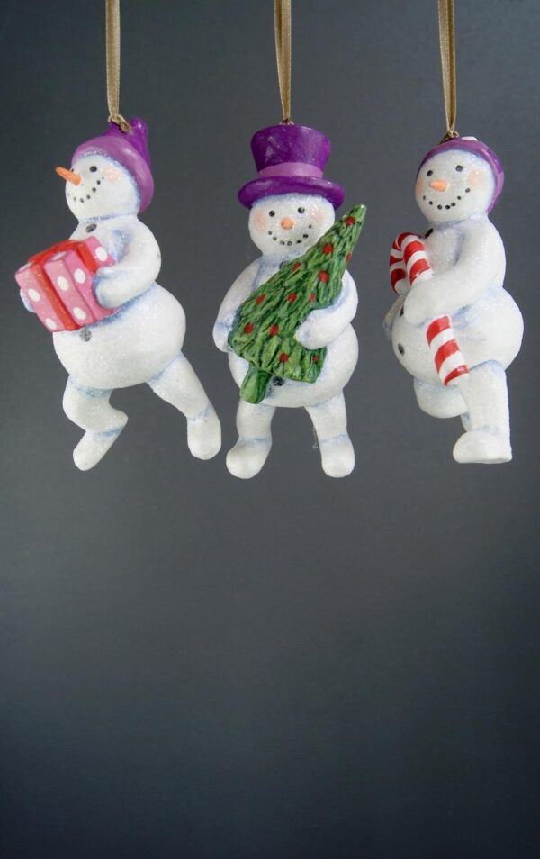 Snowman Chubby Legs A/3 Purple Hat