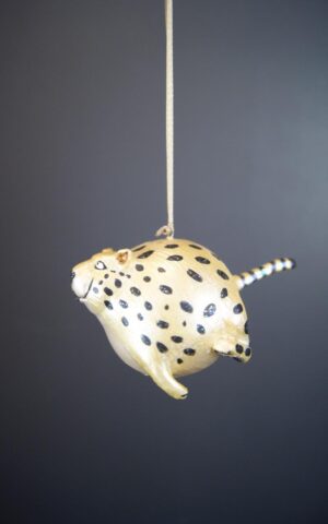 Cheetah Ball Orn Pearlized Orange