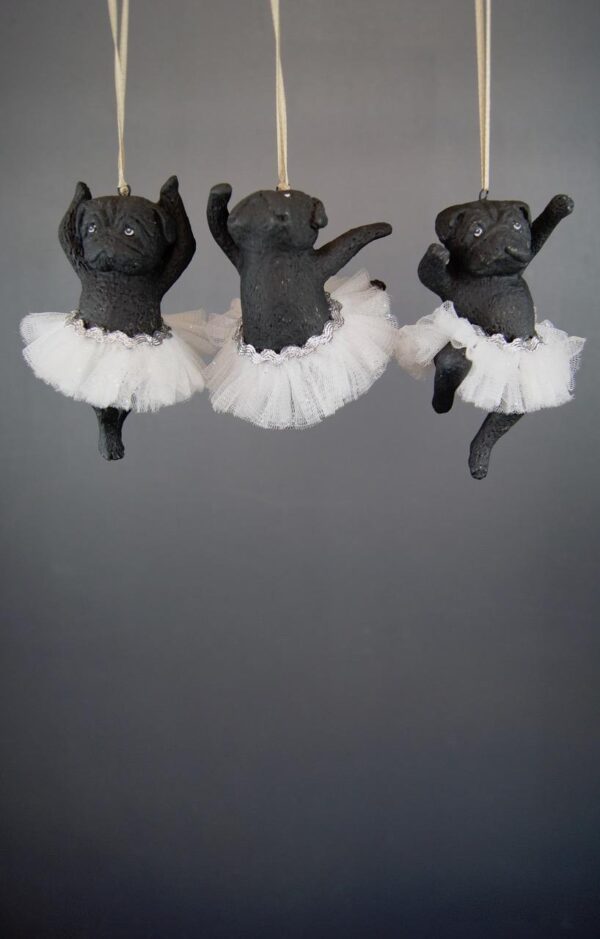 Doggylitas Matt Black A/3 Fabskirt White