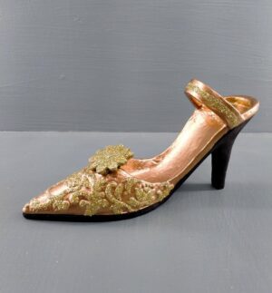 Shoe T. Top copper with Gold Glits