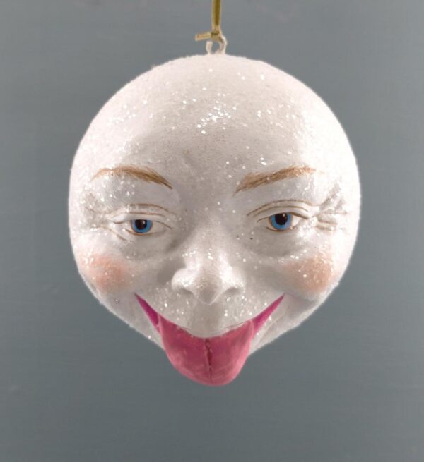 Small moonhead tounge out white glits