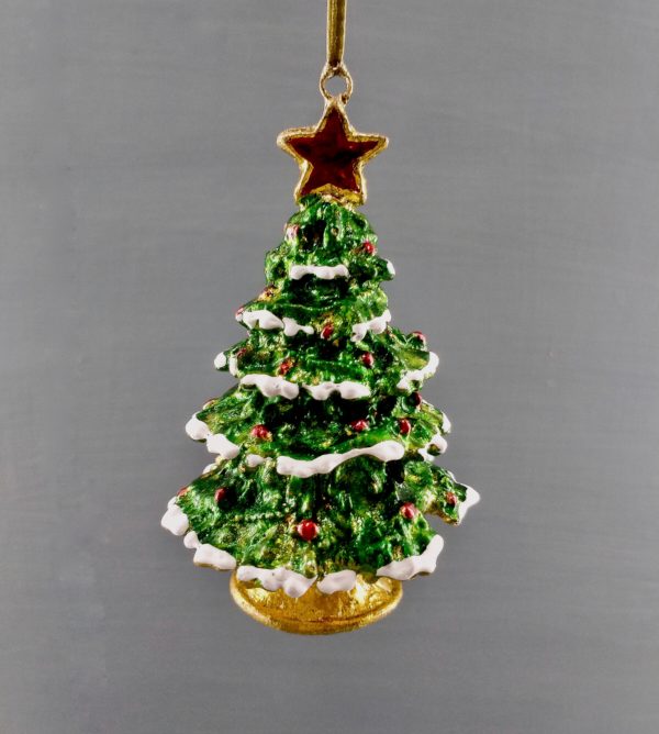 Small Xmas tree orn green