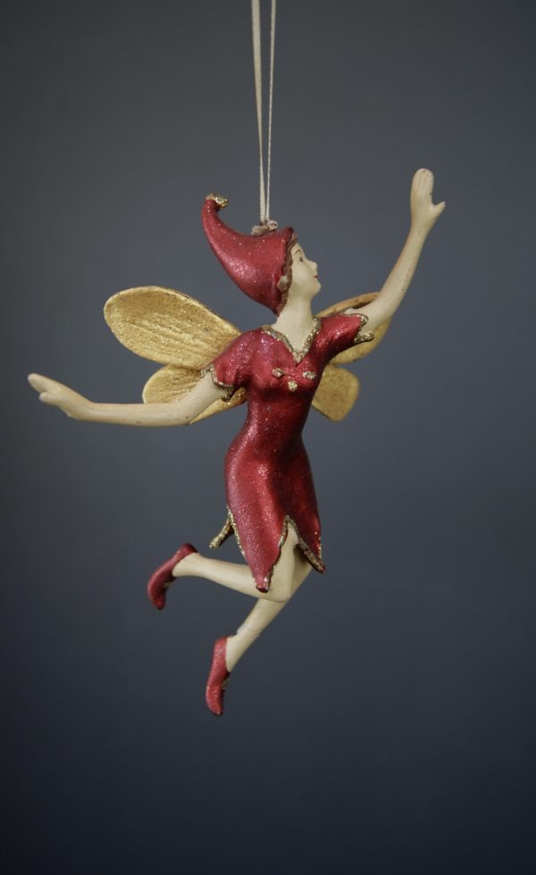 Pixie elf P red glits
