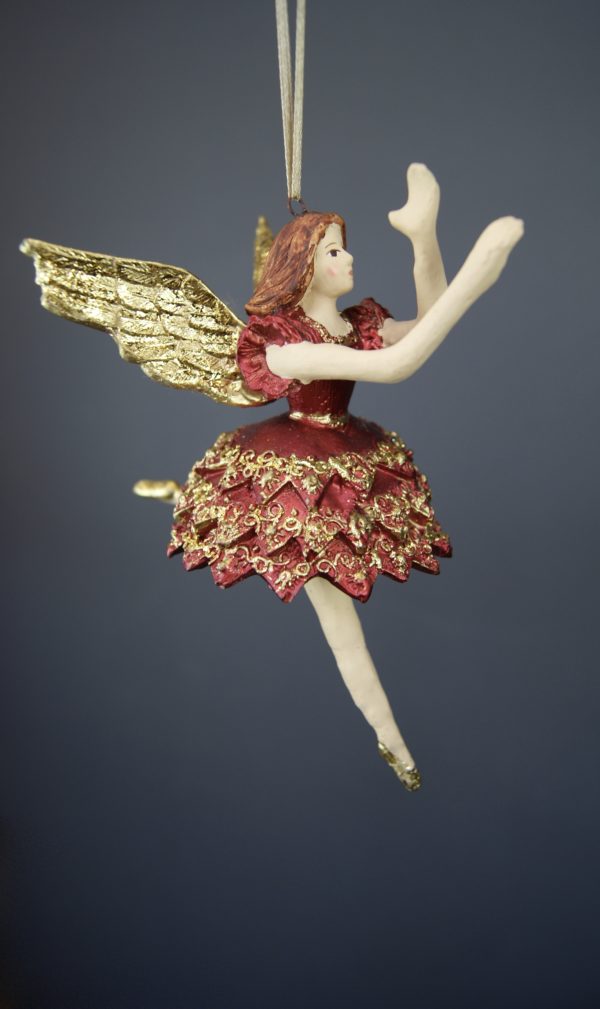Lady fairy orn prada red