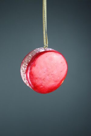 Macrons orn metalic red finish