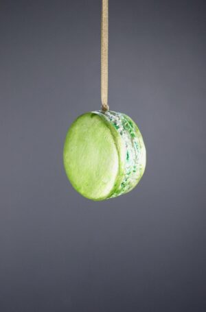 Macrons orn metalic green finish