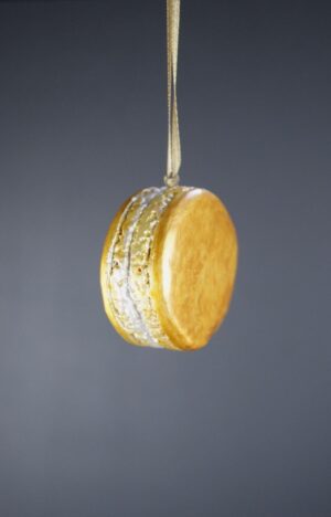 Macrons orn metalic yellow finish
